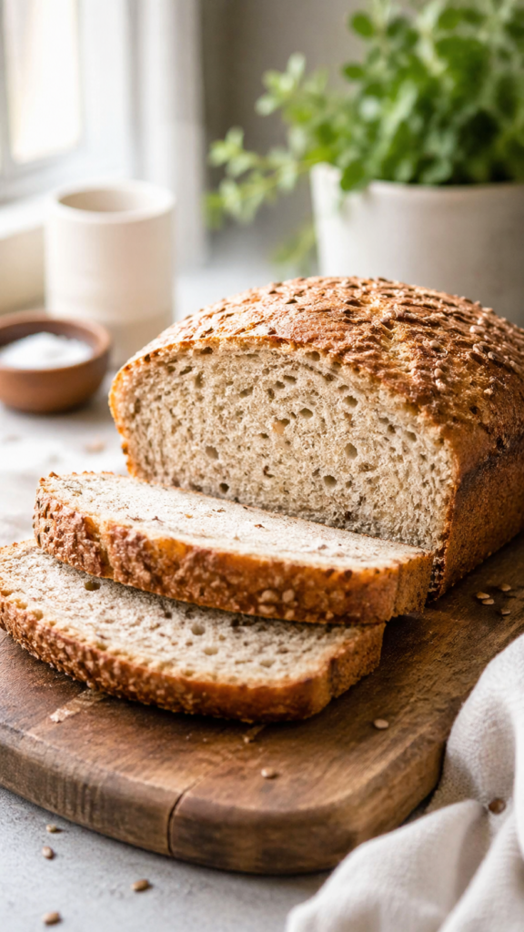 Bezlepkový chlieb z psyllia bez miesenia | RECEPTY | BEZLEPKOVÝ SVET