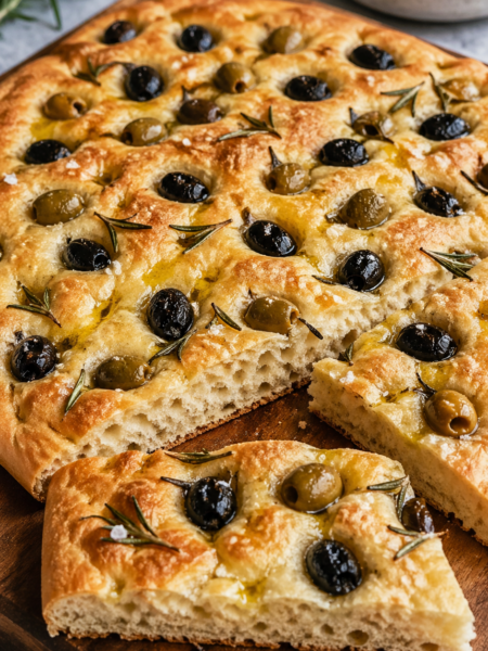 Bezlepková focaccia s olivami | RECEPTY | BEZLEPKOVÝ SVET